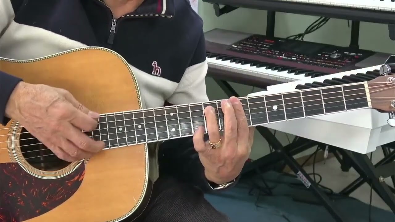 🎸🌈돌릴수없는세월(조항조)~cover{최명철}{통기타연주곡}Emajorkey🎵[SlowBeat]{울산굿모닝기타드럼올겐학원}《최명철》