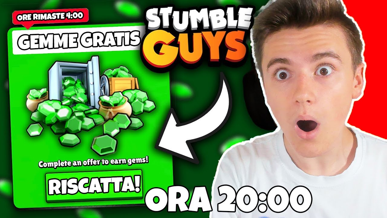 HO RICEVUTO INFINITE GEMME GRATIS PER 24 ORE DI FILA SU STUMBLE GUYS!😱🤑