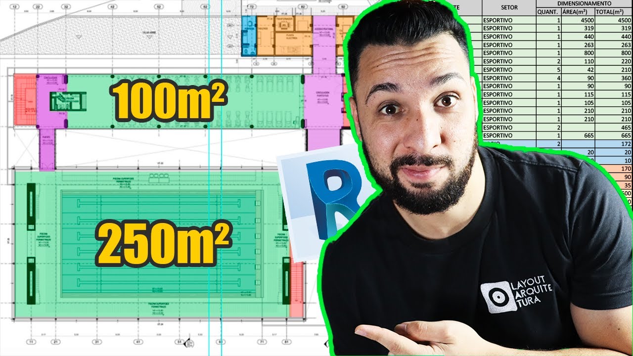 ESTUDO DE CASO NO REVIT (EXTRAIR ÁREAS ATRAVÉS DE IMAGENS)
