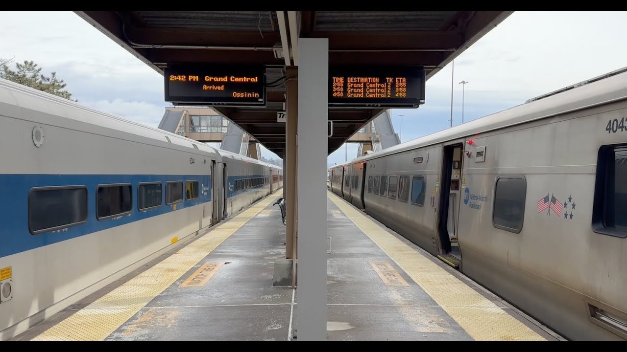 Ep15 - Railfanning at Croton-Harmon (Metro North, Amtrak)