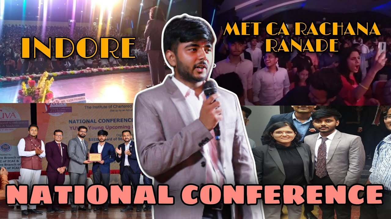 CA Students National Conference || Met  @CARachanaRanade  || DJ NIGHT || ICAI INDORE