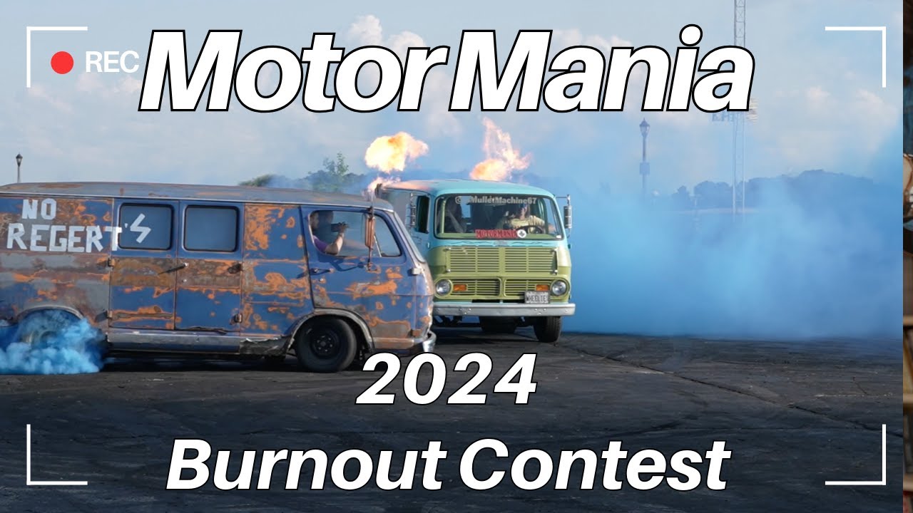 Motor Mania 2024 Cash Burnout Contest