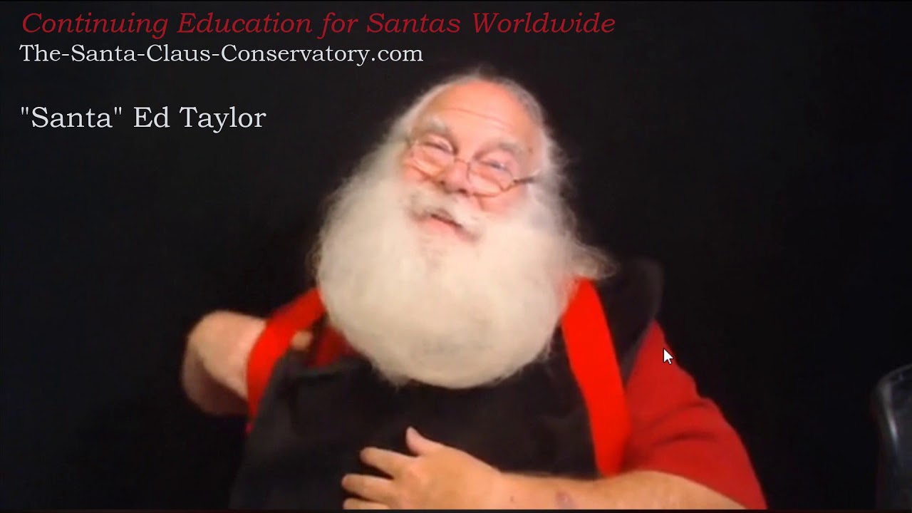 Santa Claus Beard Grooming - Spray Method