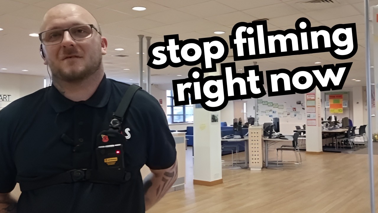 UK Security LOSE IT After Using FORCE on Auditor&hellip; Gets EXPOSED on Camera!