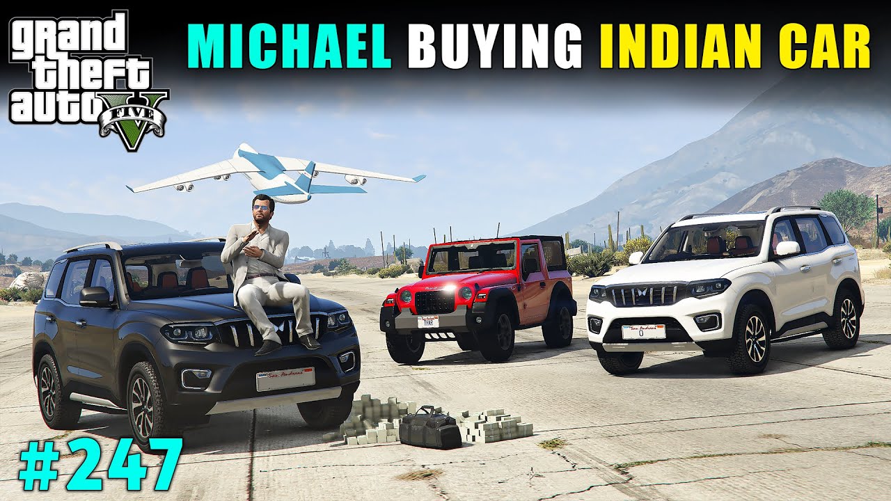MICHAEL BUYING MOST EXPENSIVE INDIAN CAR | GTA V GAMEPLAY #247