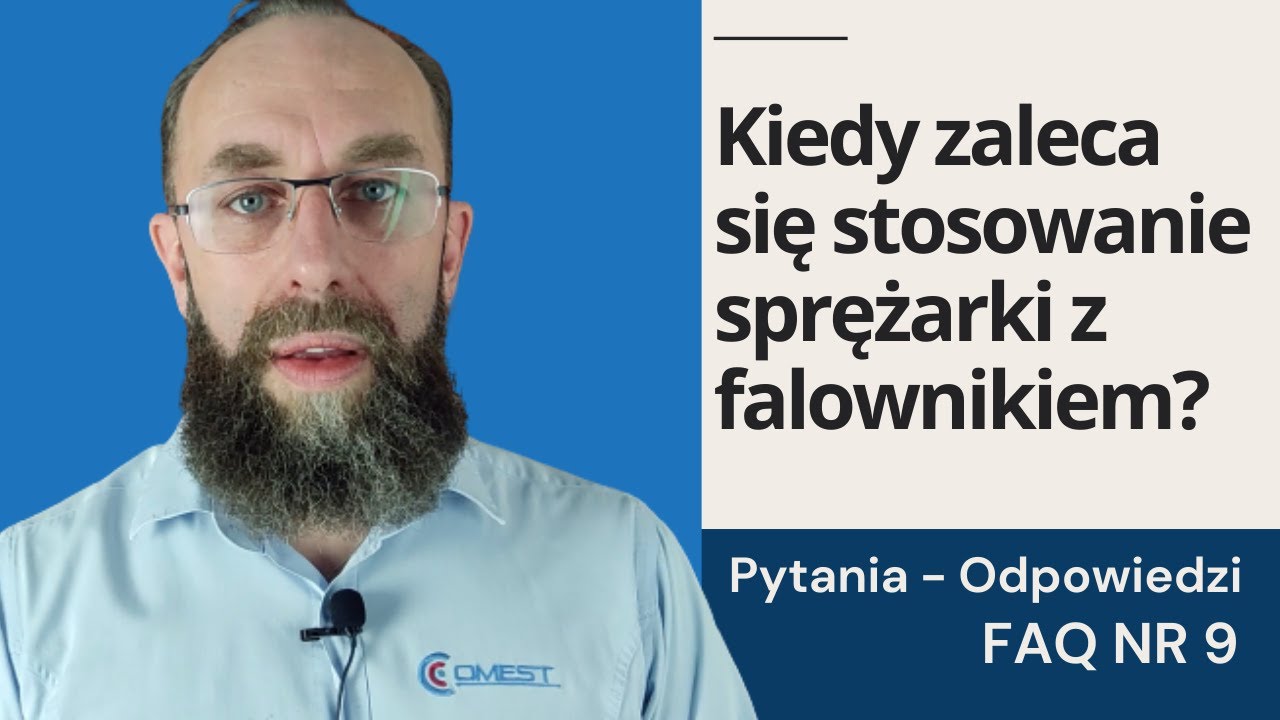 Kompresor śrubowy z falownikiem - Kiedy zaleca się stosowanie sprężarki z falownikiem? [FAQ 9]