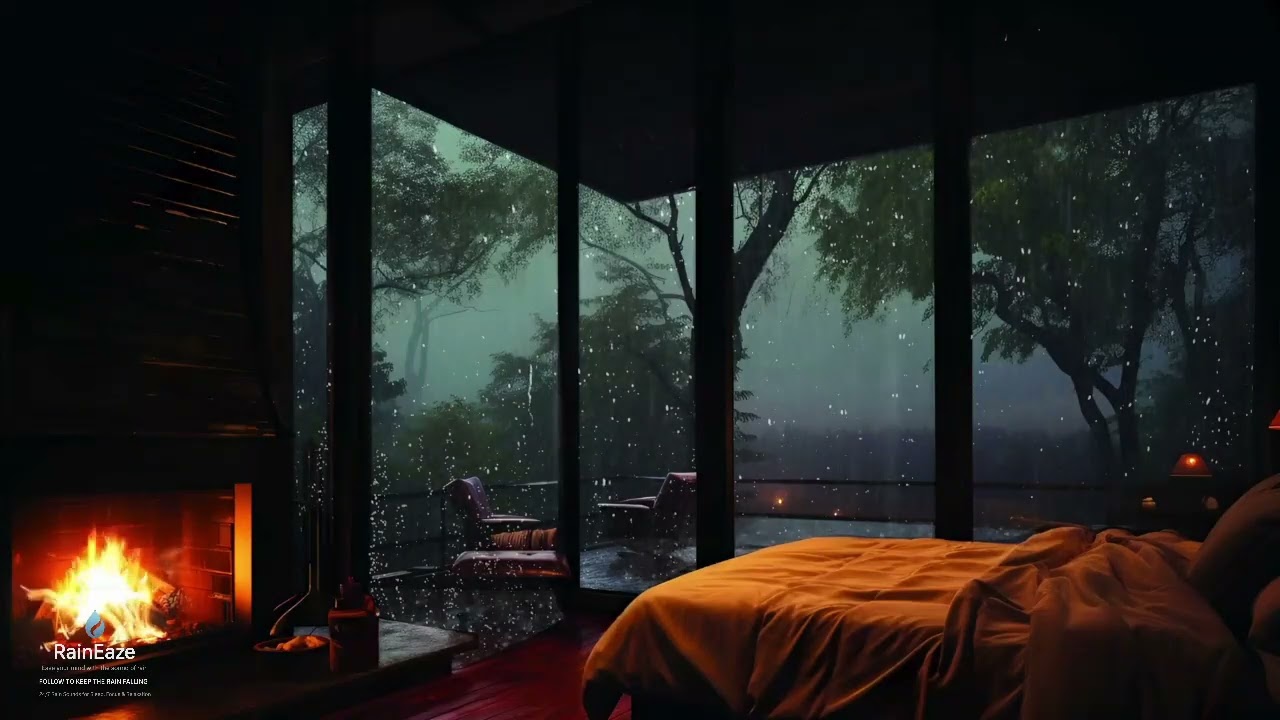 Cozy Rain Sound to Help you Fall Asleep Fast