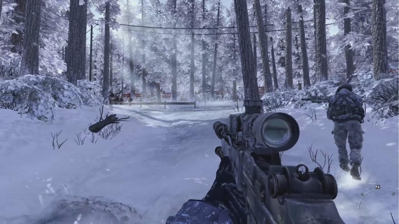 Call Of Duty Modern Warfare 2 (English No Comment) (Xbox 360 Game On Xbox One X)
