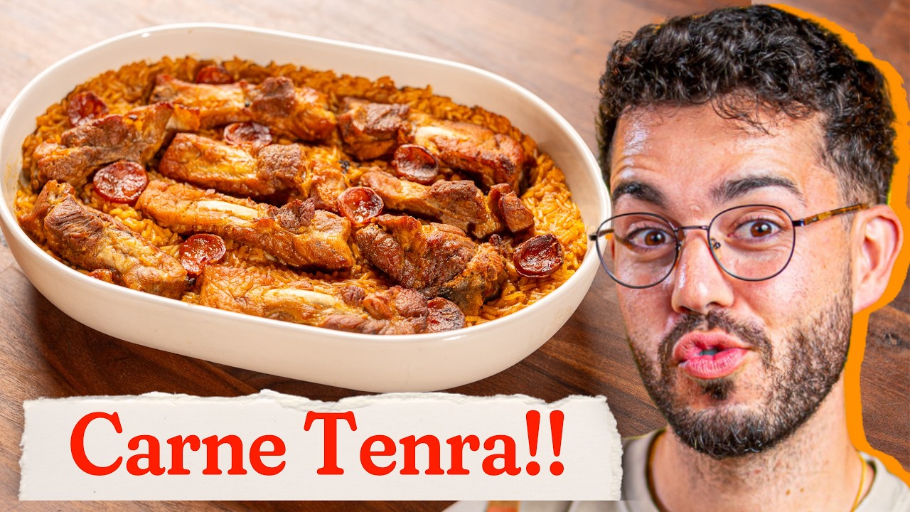 Arroz de Entrecosto no Forno Nunca Falha!