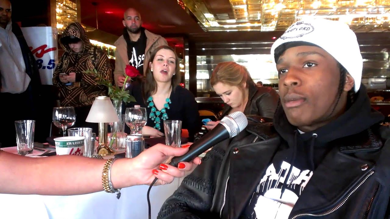 Kiss 98.5 interviews A$AP Rocky
