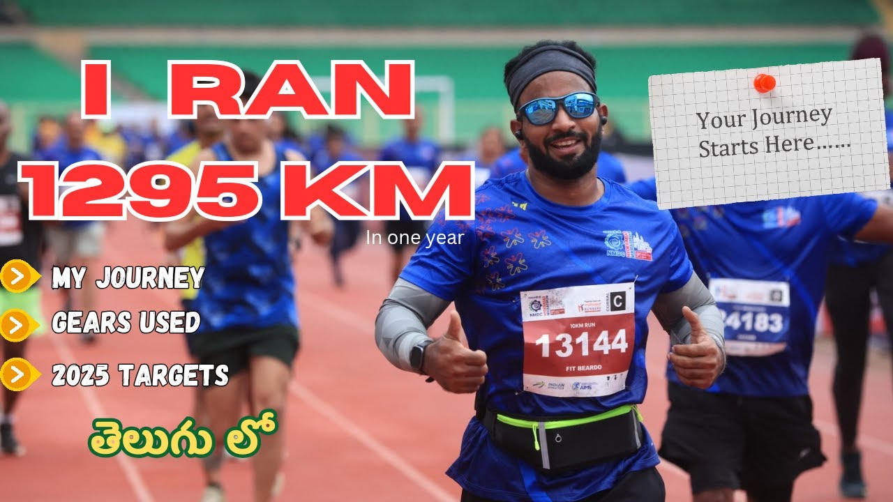 Running 1295 KM in 2024: My Gear, Lessons, and 2025 Goals! | Running Experience over the Year