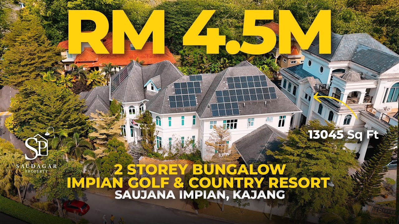 🏰 English Colonial Mansion in Kajang — A Home That Looks Like It’s Out of a Movie! 🎩✨