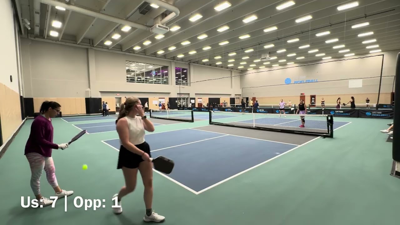 3.0-3.75 Women&rsquo;s Double Tournament | Round Robin - Game 4/4| Nikki & Vicky v. Nina & Kaylen