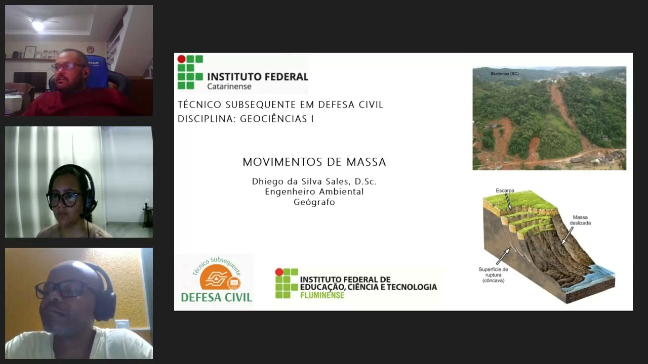 Geociências I 06 (24/02/2026) - Curso Técnico em Defesa Civil (IFF)