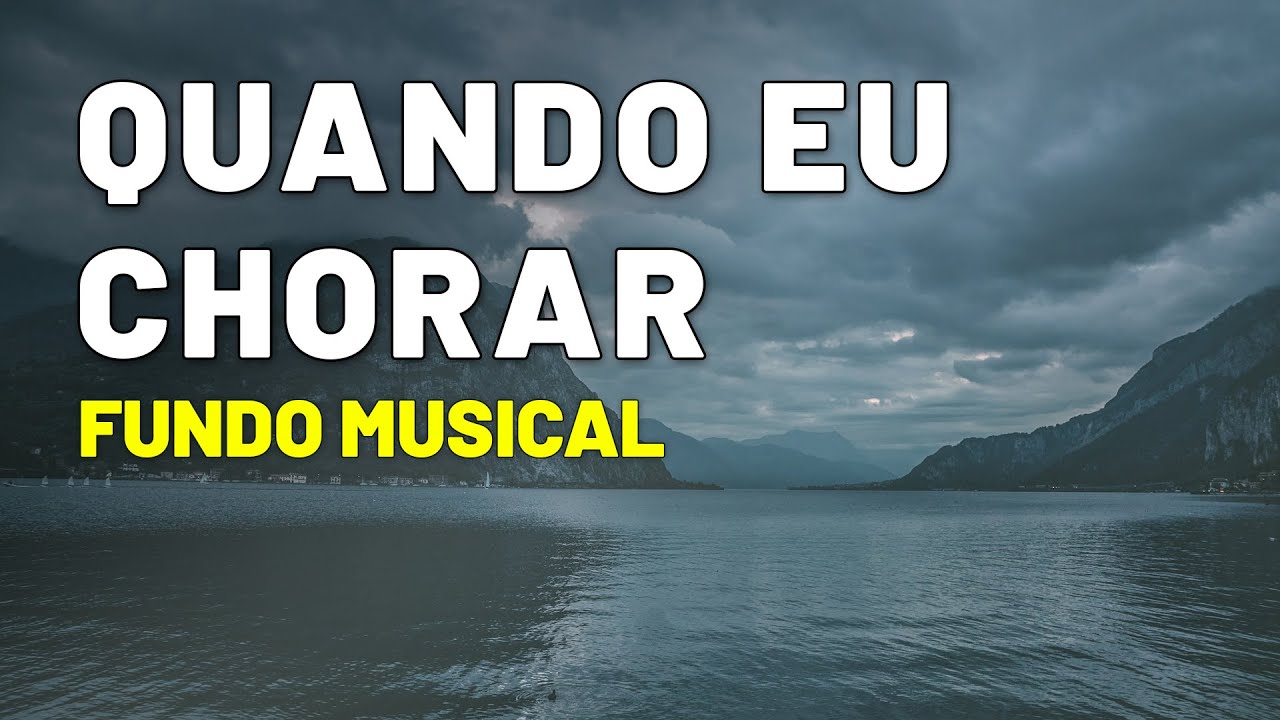 Fundo Musical Gospel - Quando Eu Chorar Vou me Lembrar | Música para Oração (Com Strings)