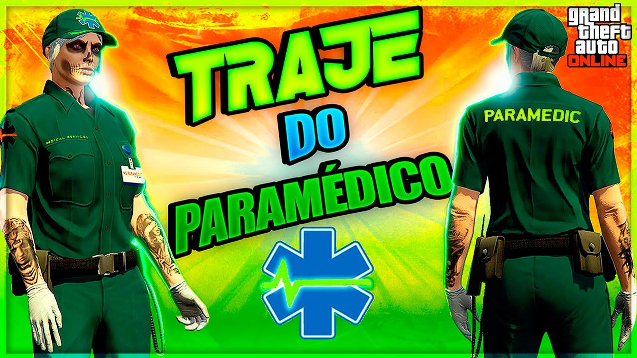 🚑 COMO PEGAR O TRAJE DE PARAMÉDICO NO GTA V ONLINE - TUTORIAL ATUALIZADO 2025 COMPLETO!