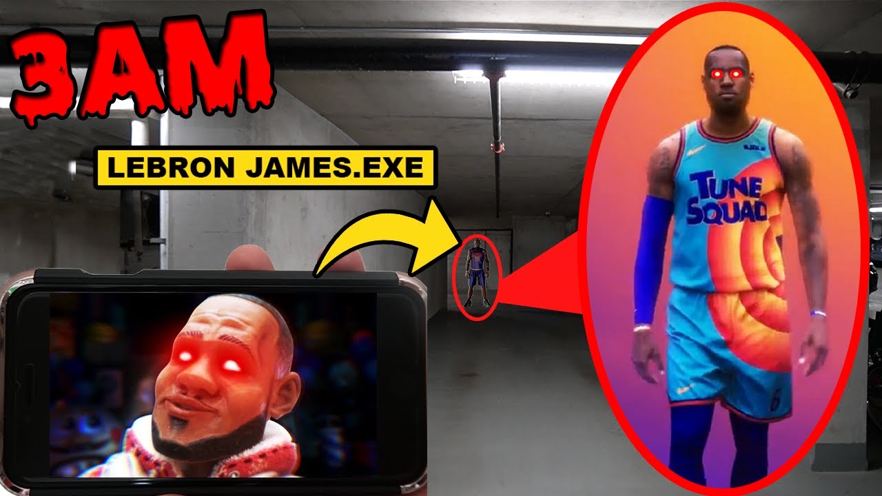 DO NOT PLAY LEBRON JAMES HORROR GAME AT 3AM OR LEBRON JAMES.EXE WILL APPEAR! | (ACTUALLY WORKED!)