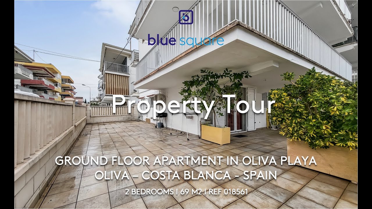 Ground floor apartment for sale in Oliva playa, with parking for 3 cars I BLUE SQUARE I REF 018561