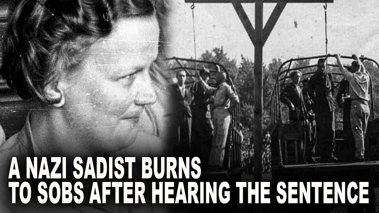 The well-deserved Execution of the Cruel Overseer From Stutthof: Gerda Steinhoff