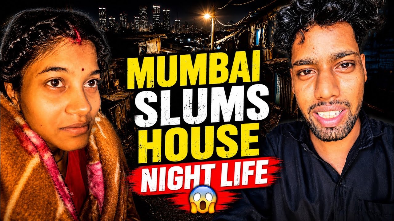 🏠 Mumbai Slum House Night Life 😱 | Husband Wife Daily Life in Mumbai | Mumbai Family Vlog