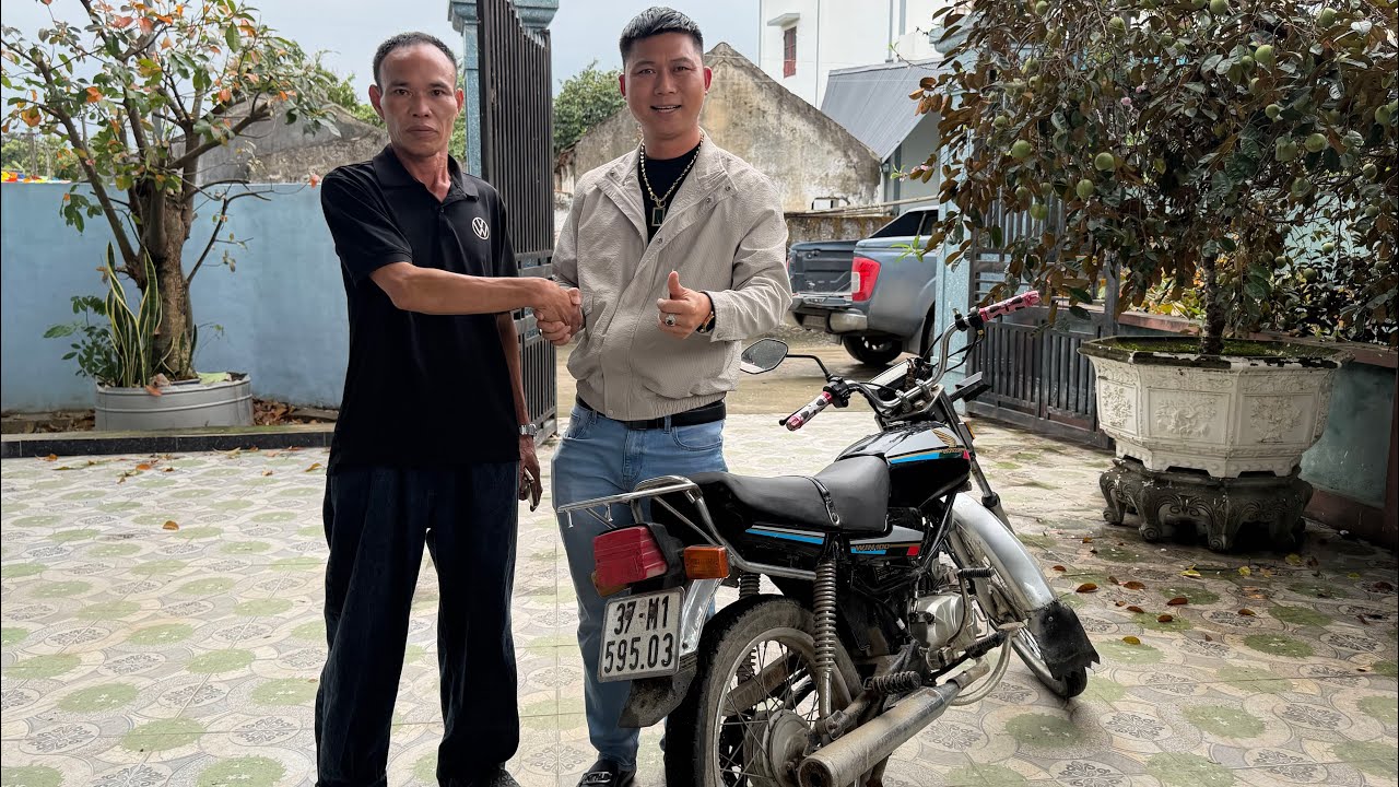 Khách ở Thiệu Sơn Thanh Hoá alo em đến tân nhà mang xe về phục dựng gói trải nghiệm full đồ lô