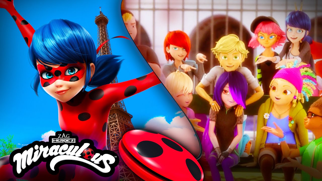 MIRACULOUS | 🐞 Kompilation 3 🐾 GANZE FOLGE ▶️ [LADYBUG IN NÖTEN - REFLEKTA - ANTIBUG] 1 STUNDE
