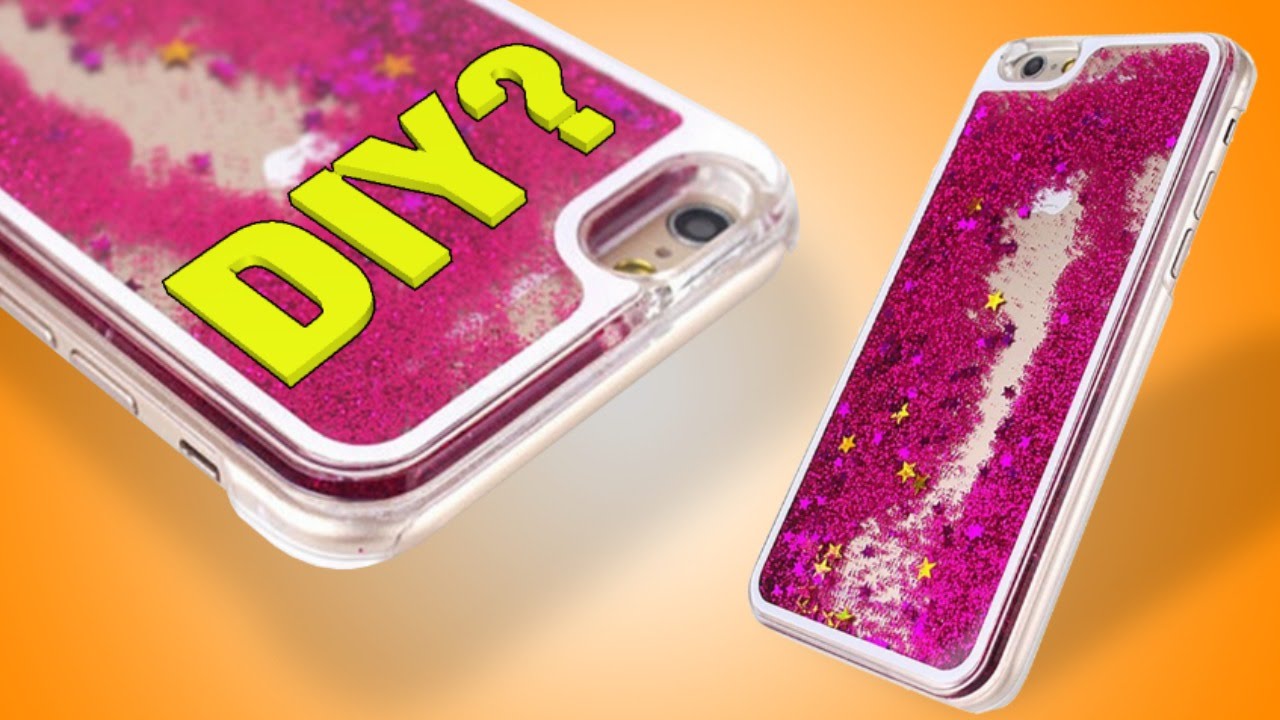 DIY LIQUID PHONE CASE!