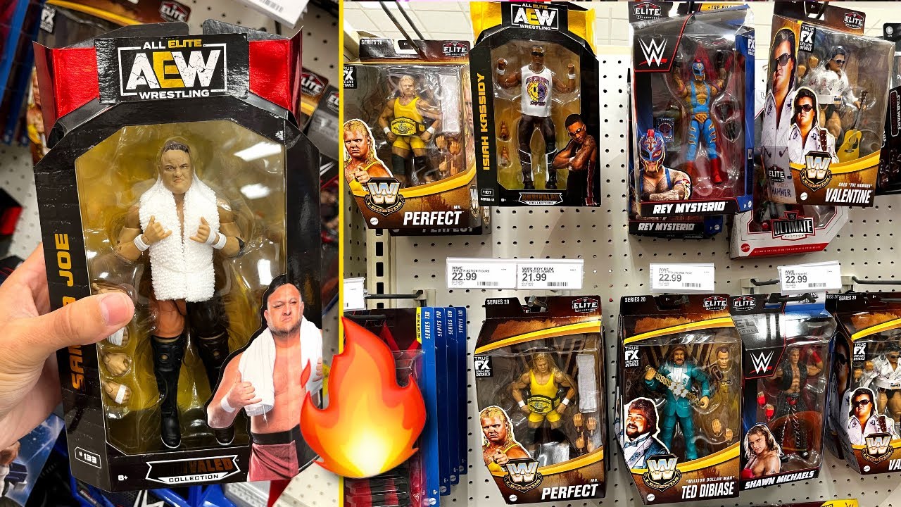 INSANE WWE TOY HUNT OUT OF TOWN!