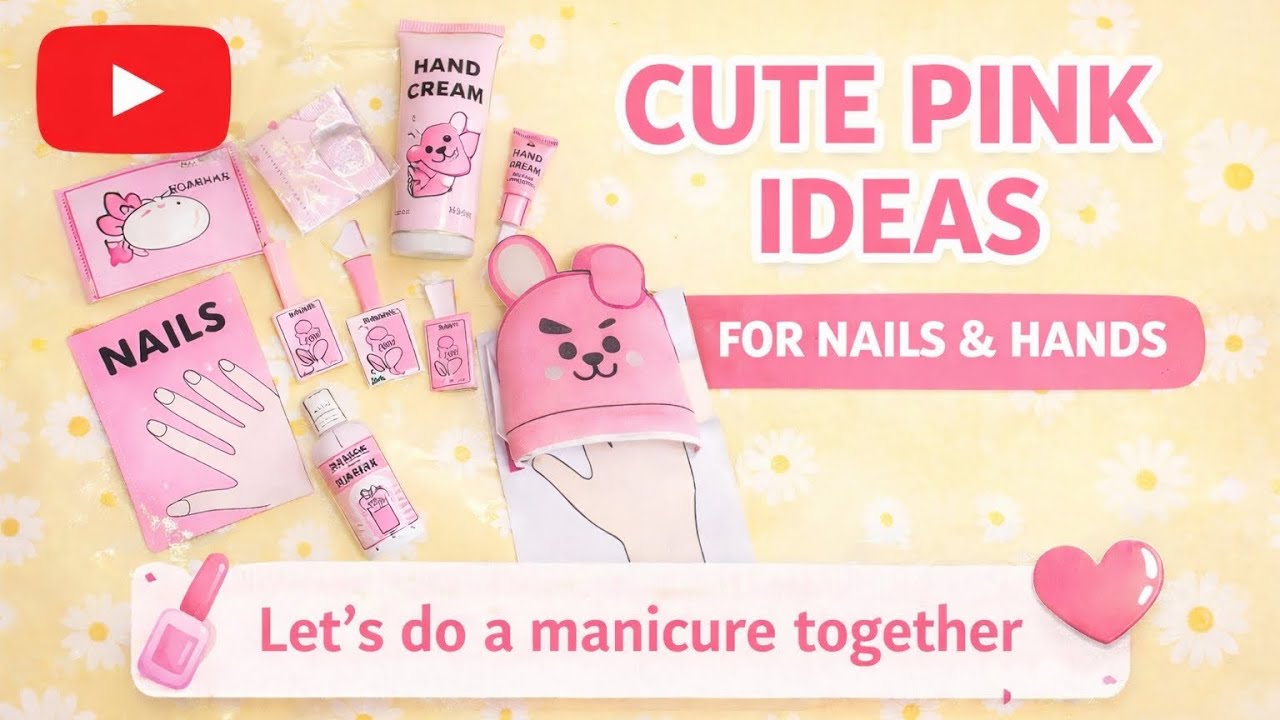 💗🎀✨ Cute Pink Nail & Hand Care Unboxing 💅🧴🌸🩷 #nails #pink #skincare #unboxing #cute #aesthetic