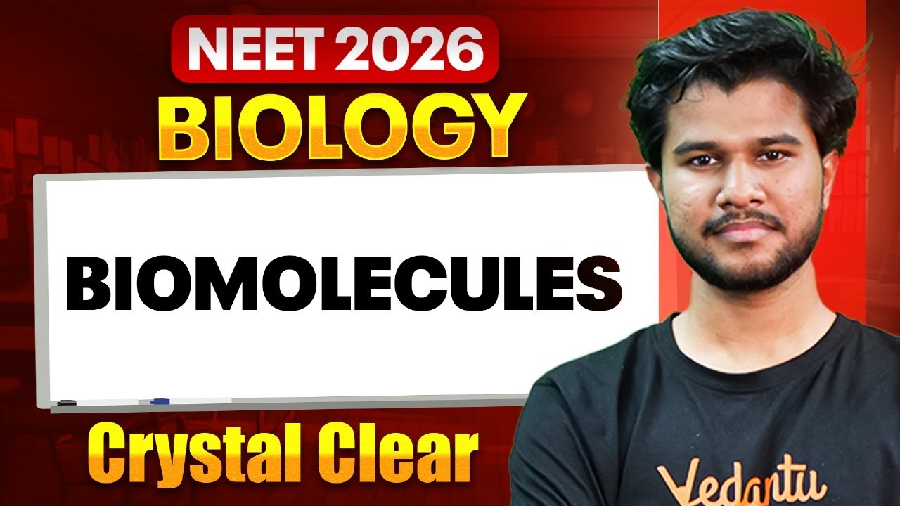 NEET 2026 Biology | Biomolecules Revision | Metabolism of Biomolecules | Subash Sir
