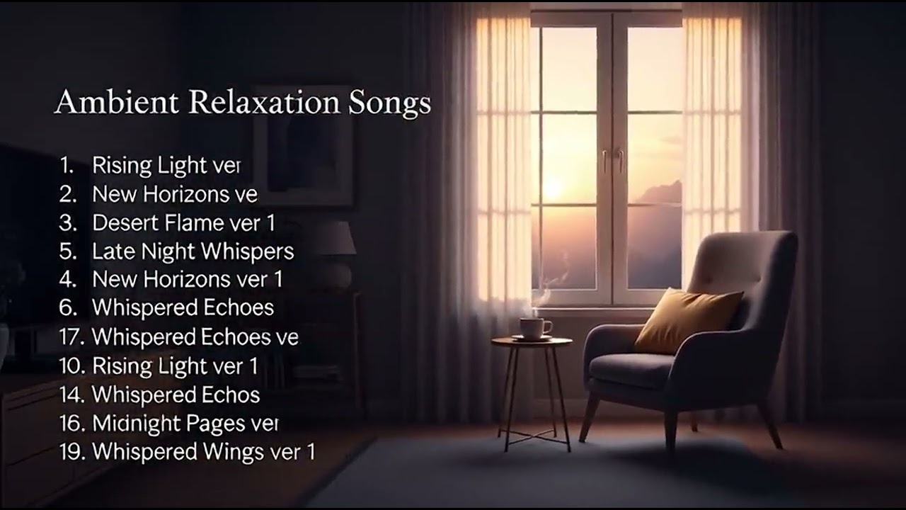 Calming Ambient Music for Night Relaxation 🌙