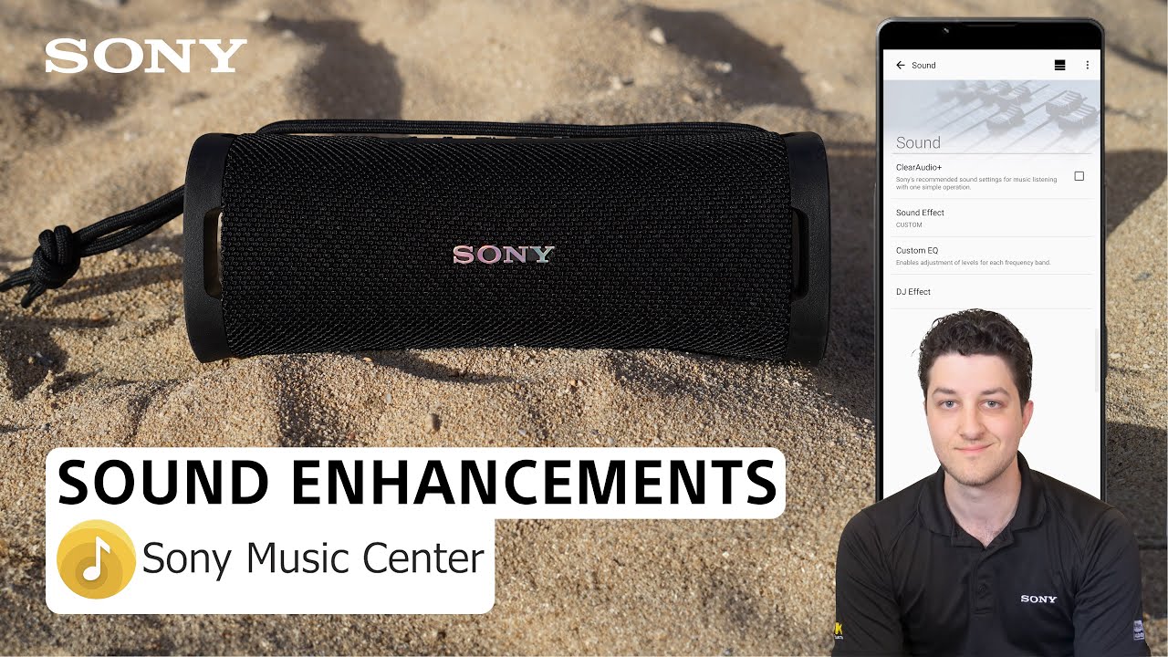 Sony | Sound Enhancements on the Music Center App