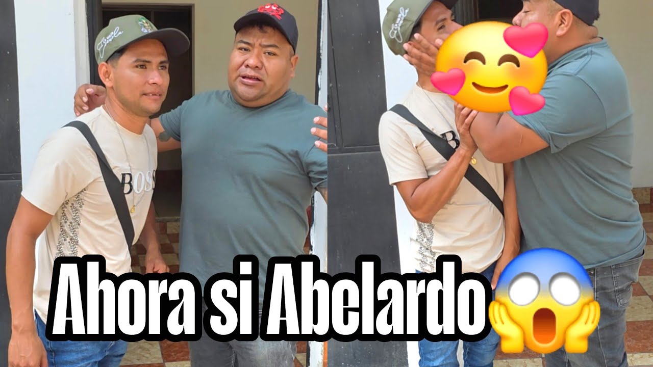 Miguel le dio tremendo beso a Abelardo ahora por algo que hablen las personas😱
