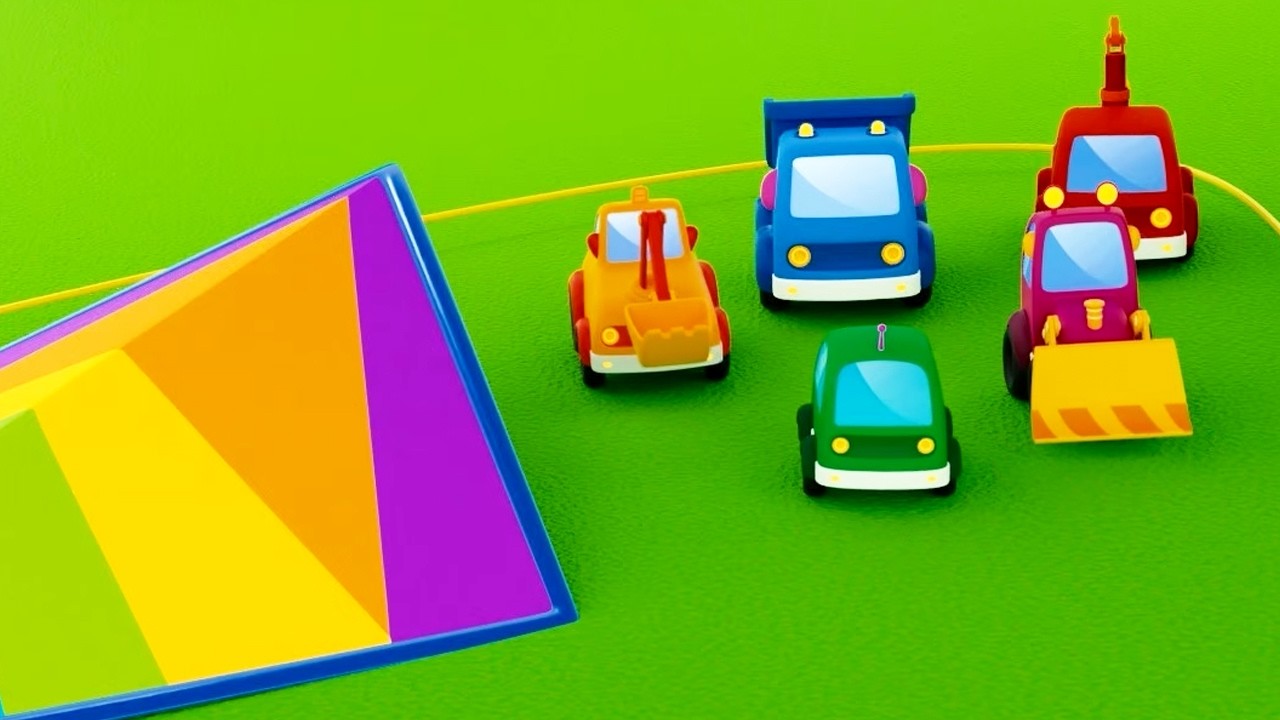 Машинки Мокас 🚕 Воздушный змей 🪁 🚙 Развивающие мультфильмы про машинки 🚗