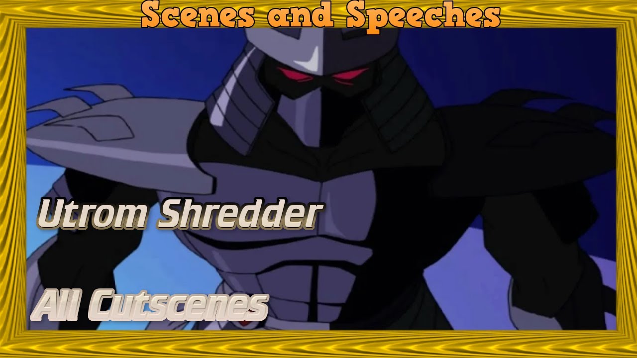 Utrom Shredder: All Cutscenes