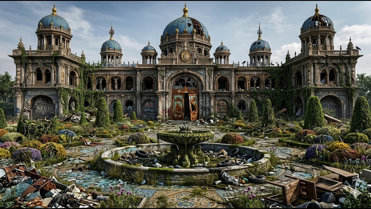 ASMR Restoration 200 Year Old Abandoned Mansion Transformation Into Luxury Royal Palace