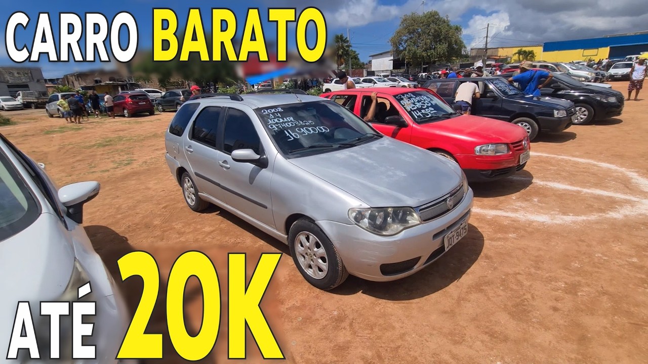 Carros Baratinhos Até 20 MIL | Feira de Salvador BA