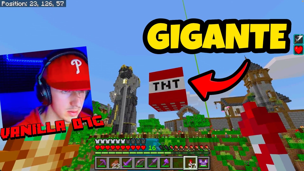 È COMPARSA UNA TNT GIGANTE SU MINECRAFT VANILLA!! - Vanilla 07G