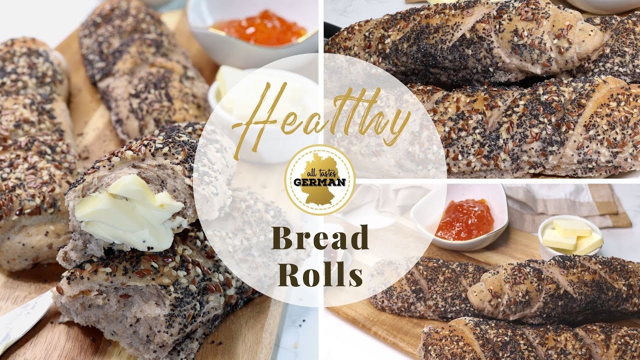 Healthy Bread Rolls - German Bakery Recipe