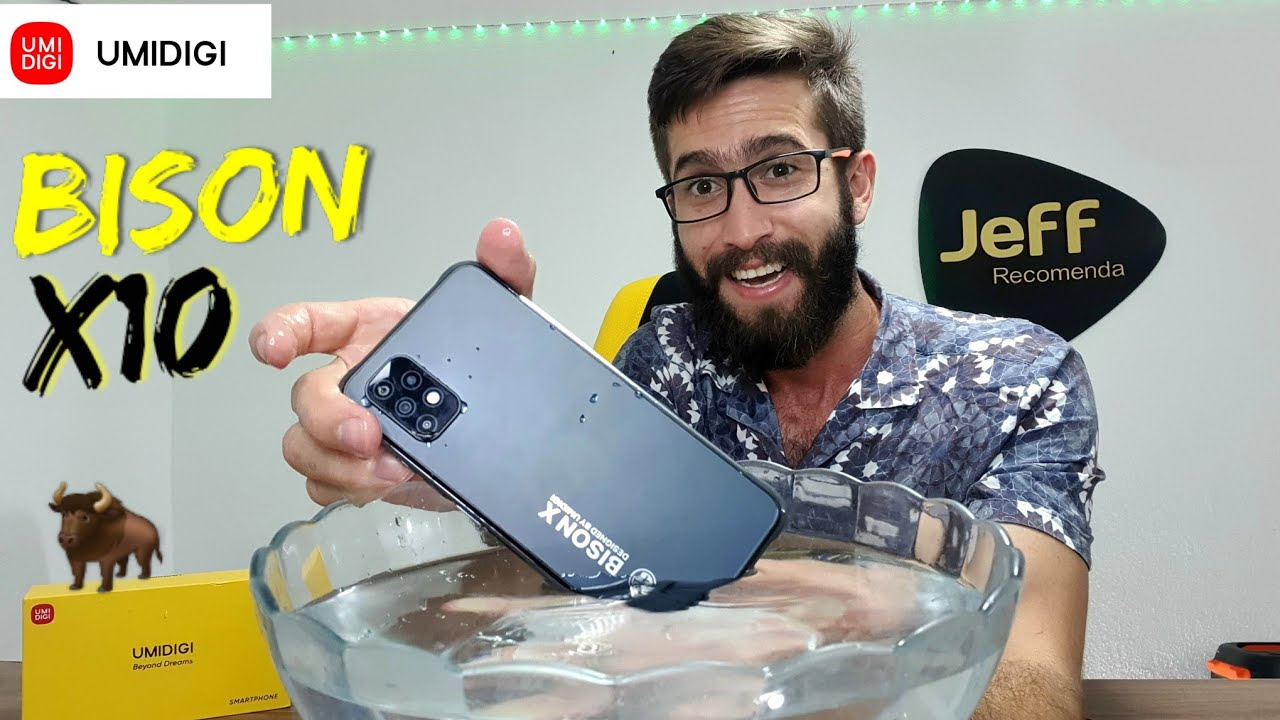 Tá na MÃO! Umidigi BISON X10: INQUEBRAVEL e a Prova D'Água! (Unboxing/Análise Completa)