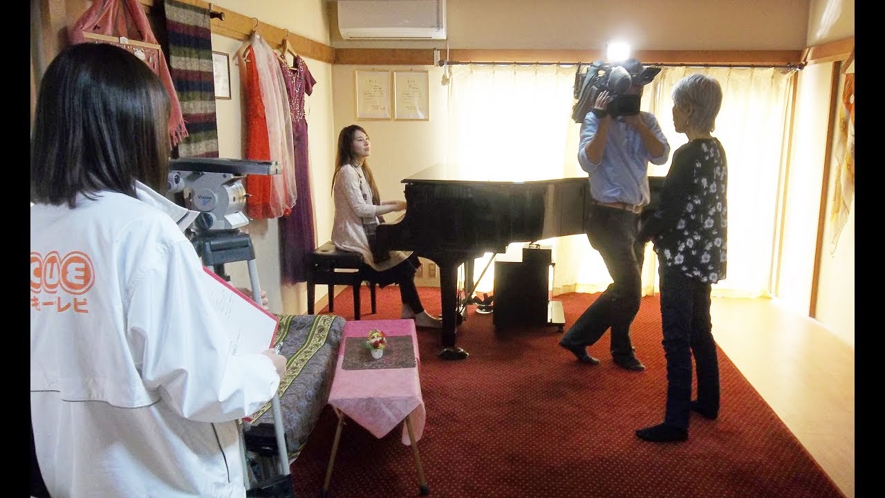 Rekaman bersama TV swasta di Jepang