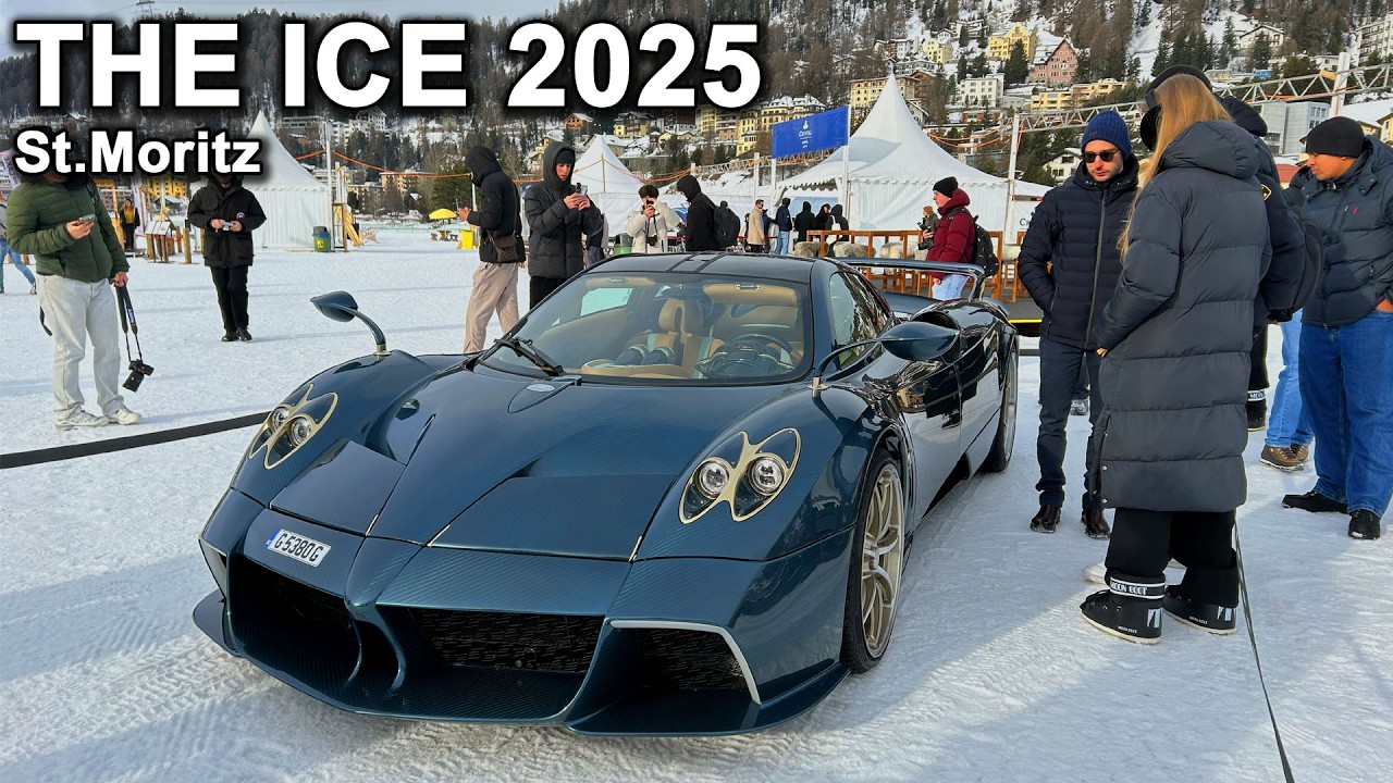 The I.C.E  St. Moritz 2025 | Jesko, Utopia, Huayra Epitome, F50