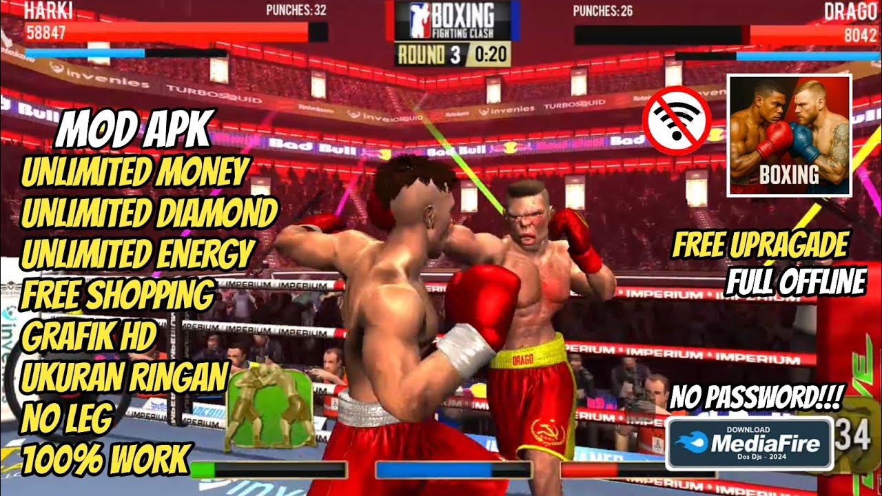 BOXING FIGHTING CLASS Mod Apk Terbaru 2025 Unlimited Money & Diamond Free Upragade 100% Work