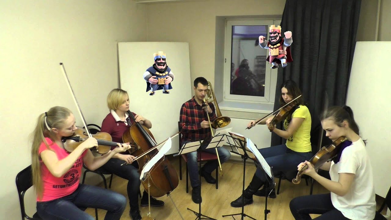 Clash Royale Battle Music - Aurum Quartet