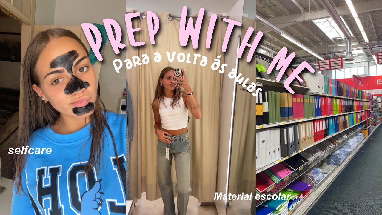 PREP W/ ME FOR BACK TO SCHOOL ( haul de material escolar, compras de material e selfcare)