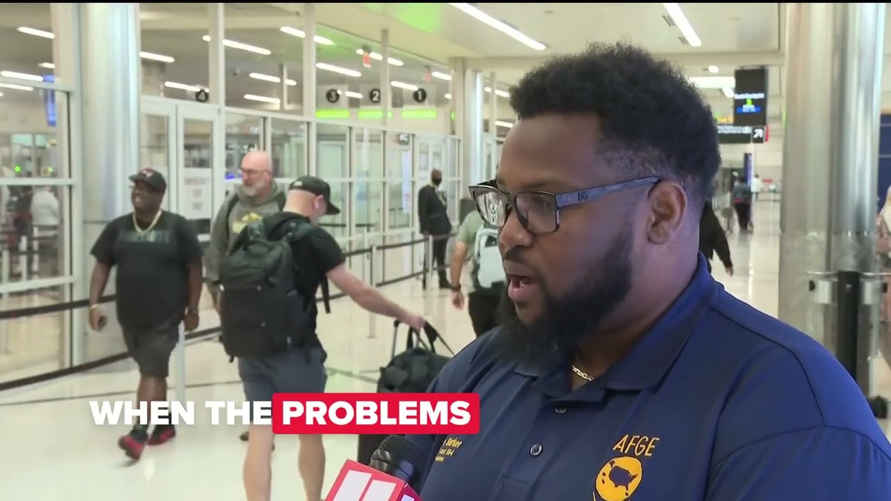 TSA agents & air traffic controllers feel strain at world&rsquo;s busiest airport | Government Shutdown