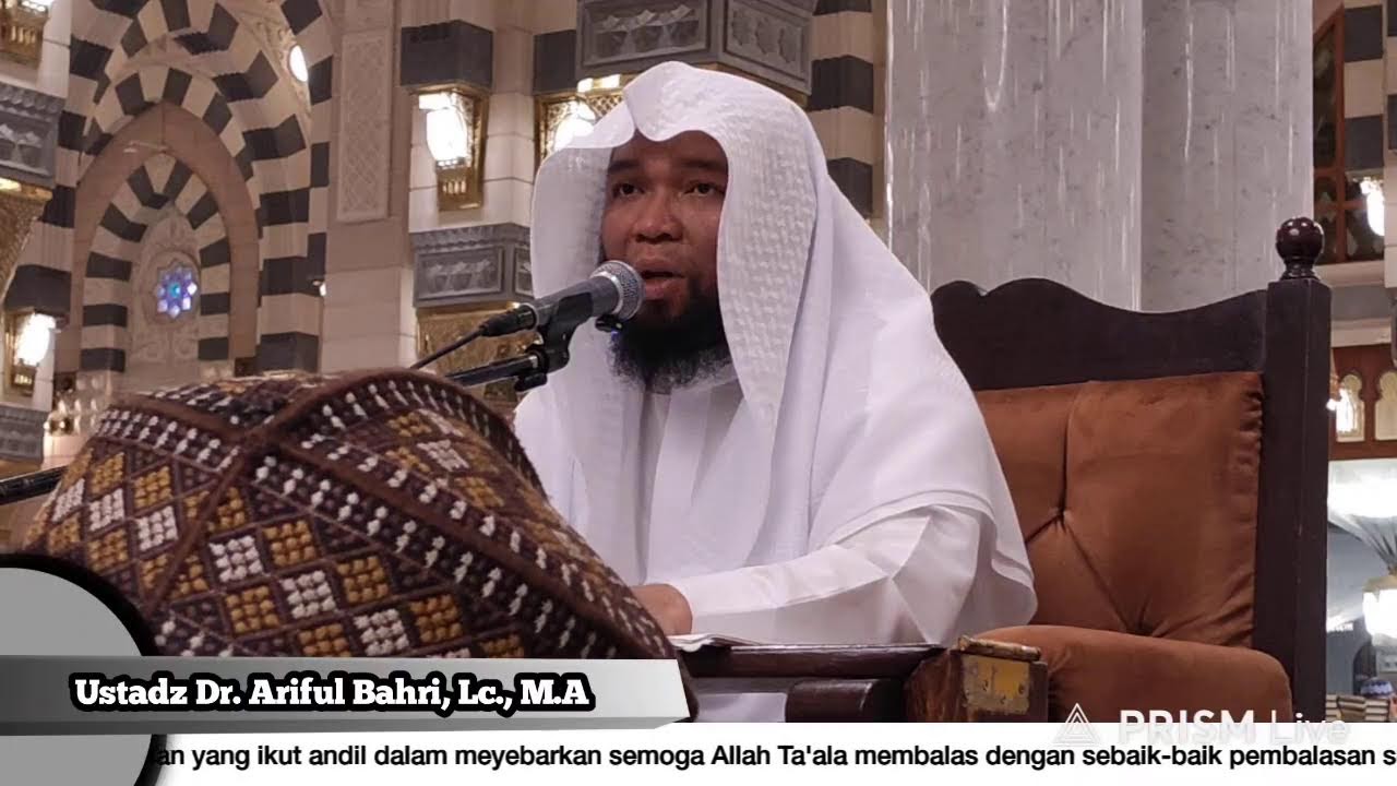 08-09-2025 || LIVE Kajian Rutin Pintu 19 Masjid Nabawi || Ustadz Ariful Bahri,Lc., M.A