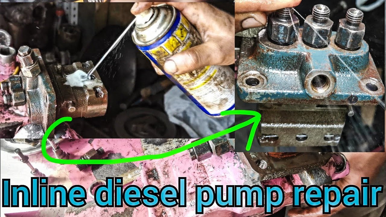 how to kubota 3cylinder fuel pump plunger install