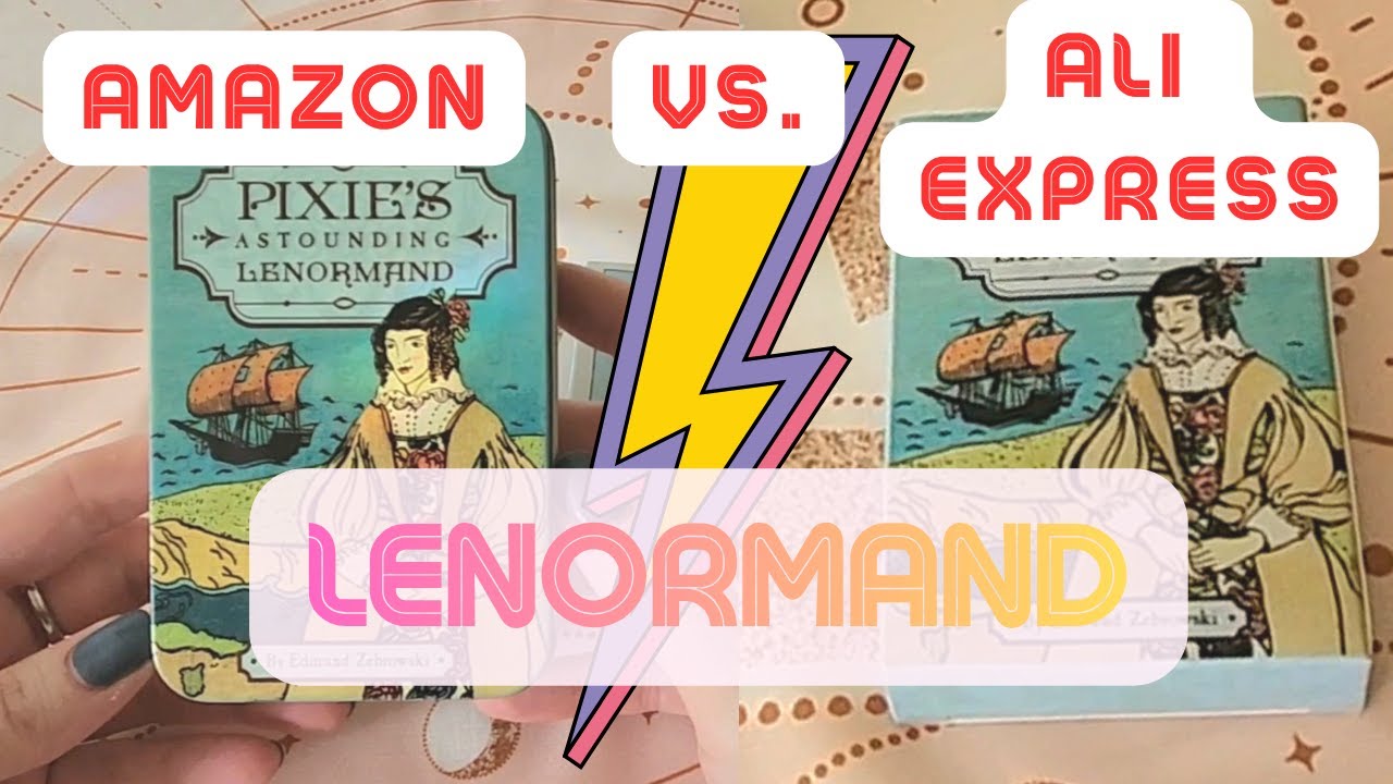 Pixie’s Astounding Lenormand: Real vs Fake Deck Comparison | U.S. Games Systems vs AliExpress Dupe
