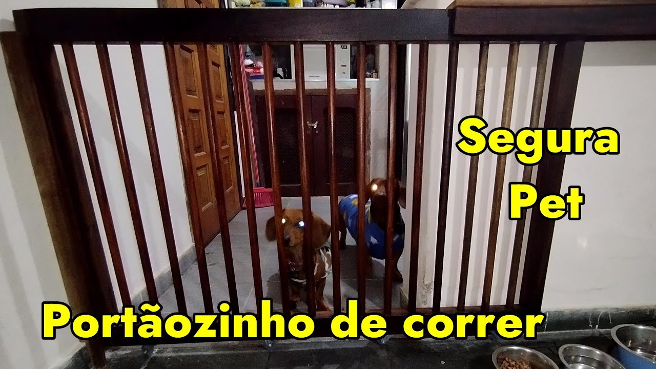 PORTÃOZINHO DE CORRER - Segura Pets / Bebe